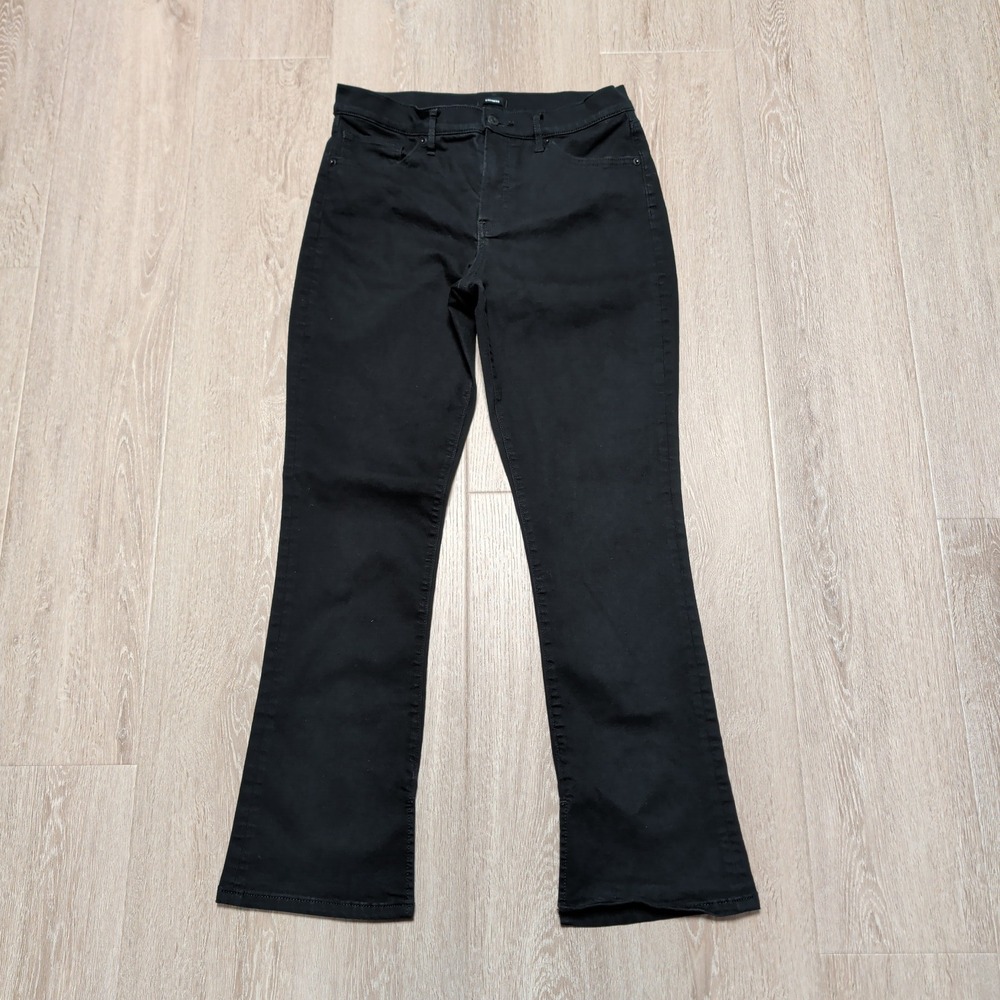 Express Black Boot Cut Jeans